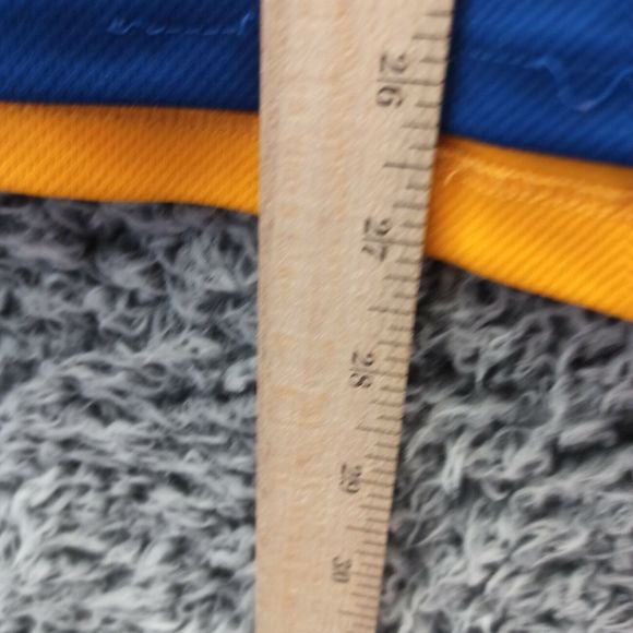 Irving Sport Men Basketball Jersey Medium Reversible Blue Yellow Los Halcones 62 - Picture 11 of 11